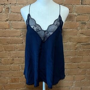Zadig & Voltaire Christy silk lace tank
